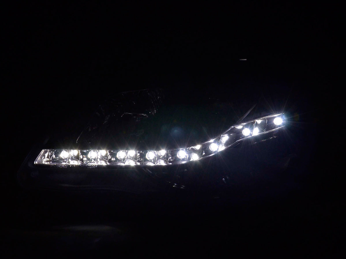Scheinwerfer Set Daylight LED TFL-Optik VW Scirocco 3 Typ 13 08-14 chrom Scheinwerfer Set Daylight LED TFL-Optik VW Scirocco 3 Typ 13 08-14 chrom
